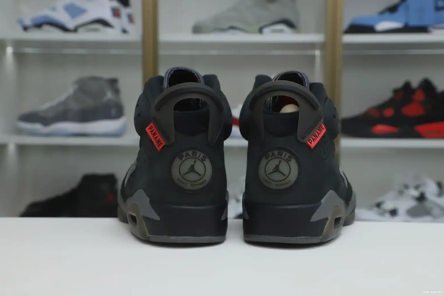 X 6 GREY' RETRO PARIS SAINT-GERMAIN AIR 'IRON JORDAN Kimikick 0707